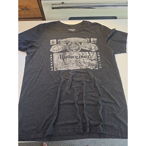 Budweiser King Of Beers Mens T Shirt XL Anheiser-Bush - Picture 1 of 5